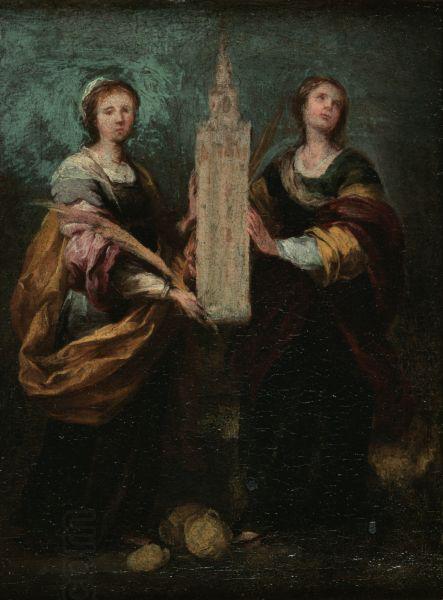 Bartolome Esteban Murillo St. Justa and St. Rufina China oil painting art